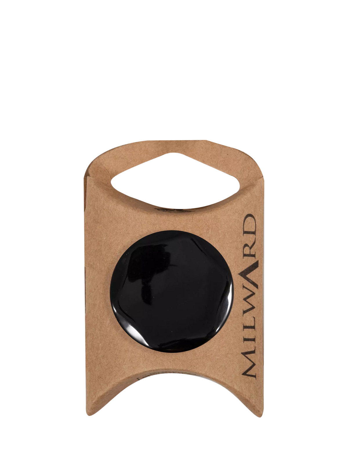 Milward shank buttons black 30mm pack of 2 (British brand)