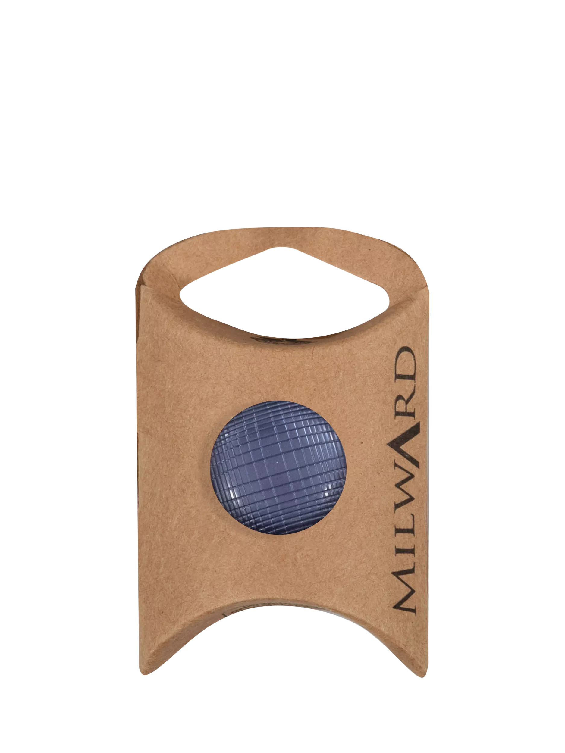 Milward check shank buttons 20mm navy pack of 5, UK version
