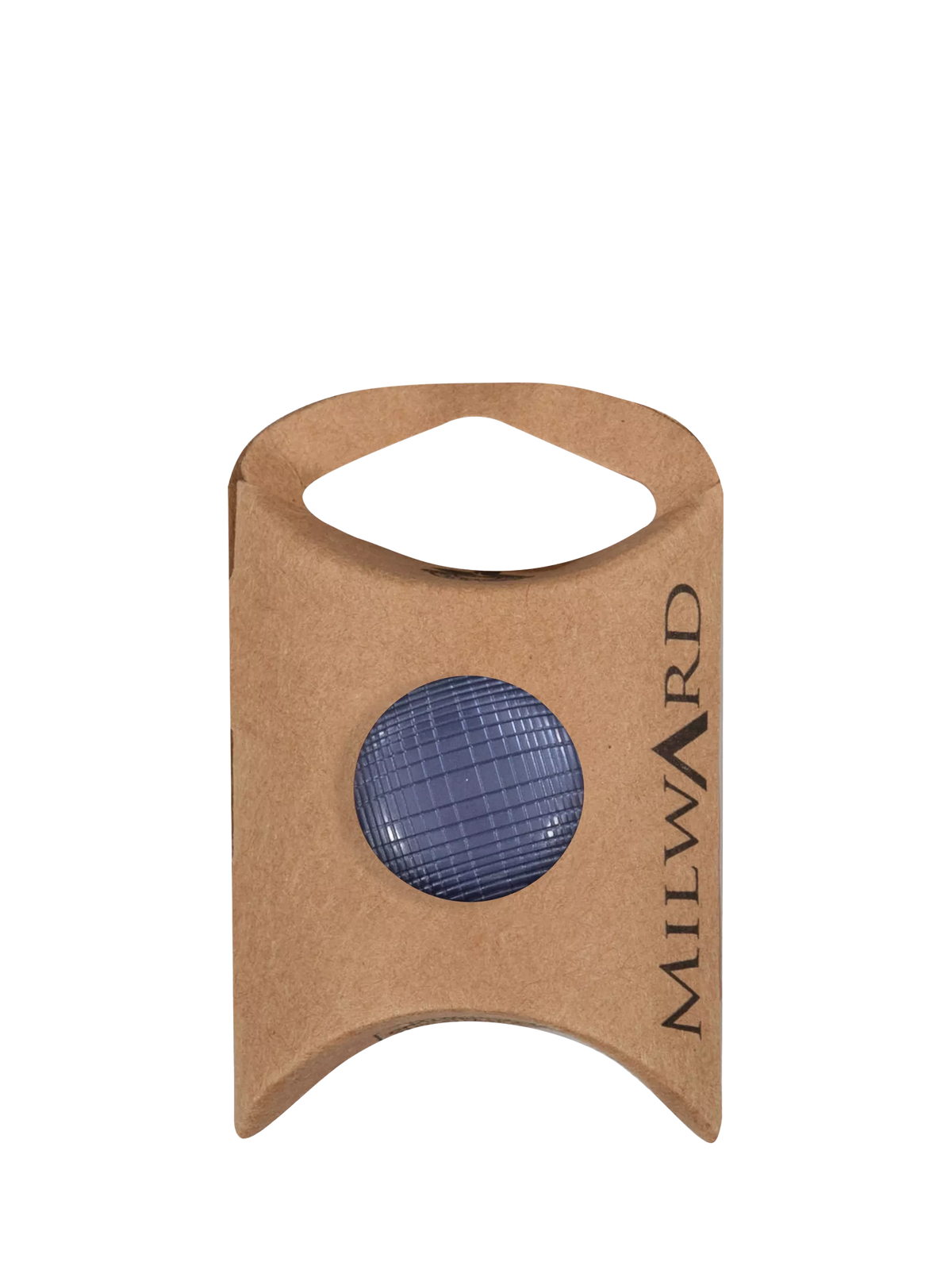 Milward check shank buttons 20mm navy pack of 5, UK version