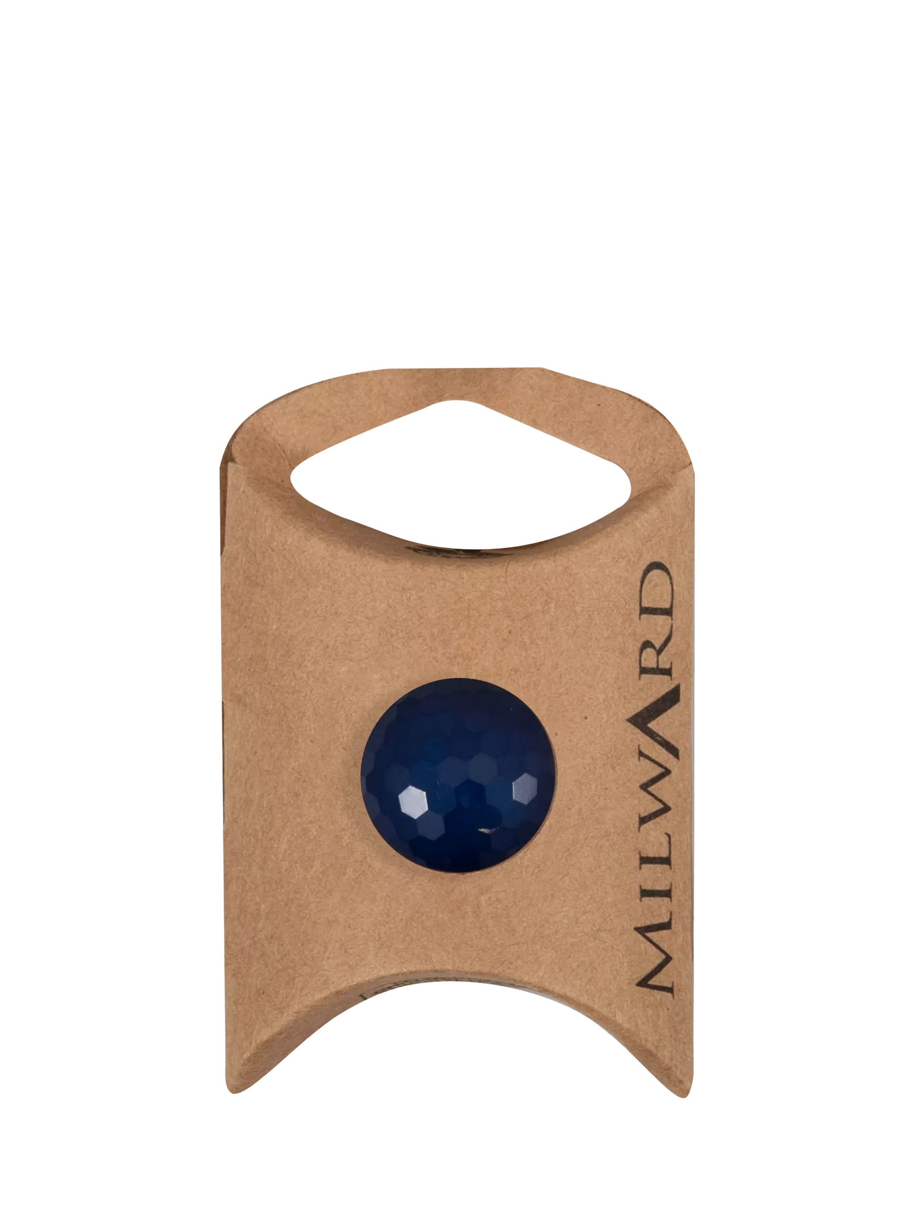 Milward faceted buttons blue 18mm pack of 6, UK version