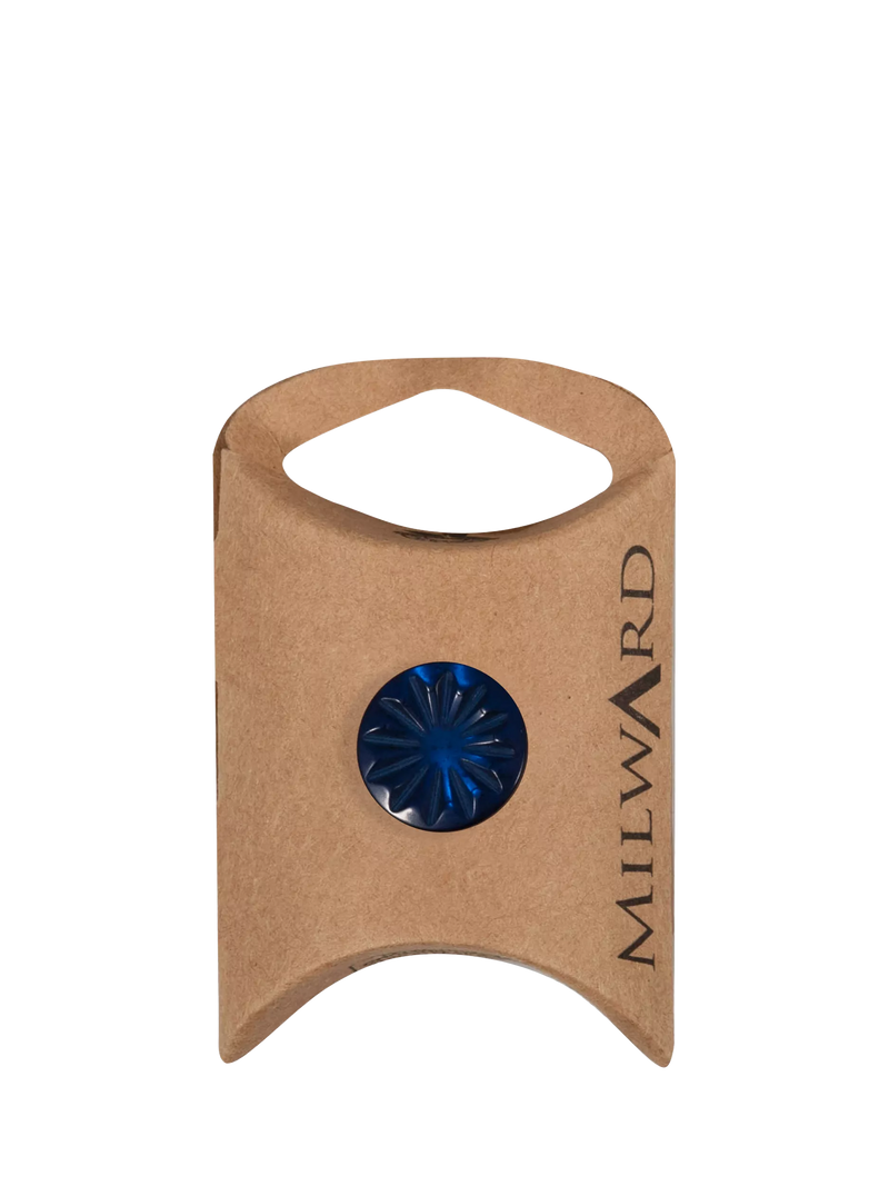 Milward shank flower buttons 15mm pack of 4, imported from the UK