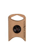 Milward braune Knöpfe im Leder-Look 20 mm 4er-Pack - Britisches Produkt