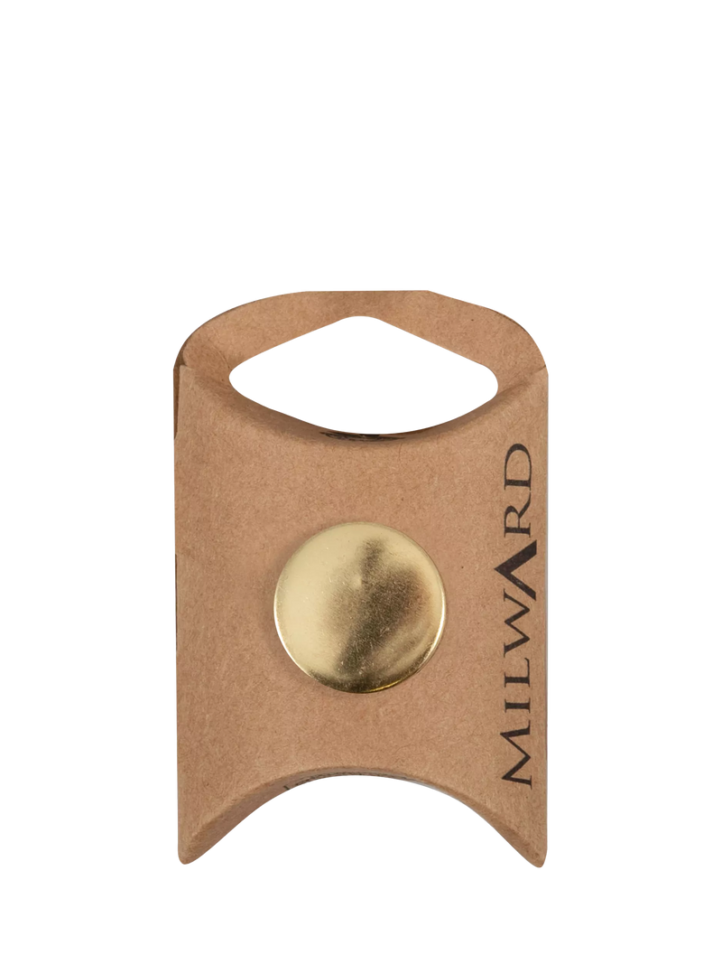 Milward shank metal buttons gold 19mm pack of 6, UK version