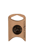 Milward metal shank buttons black gold 25mm pack of 5 - British product