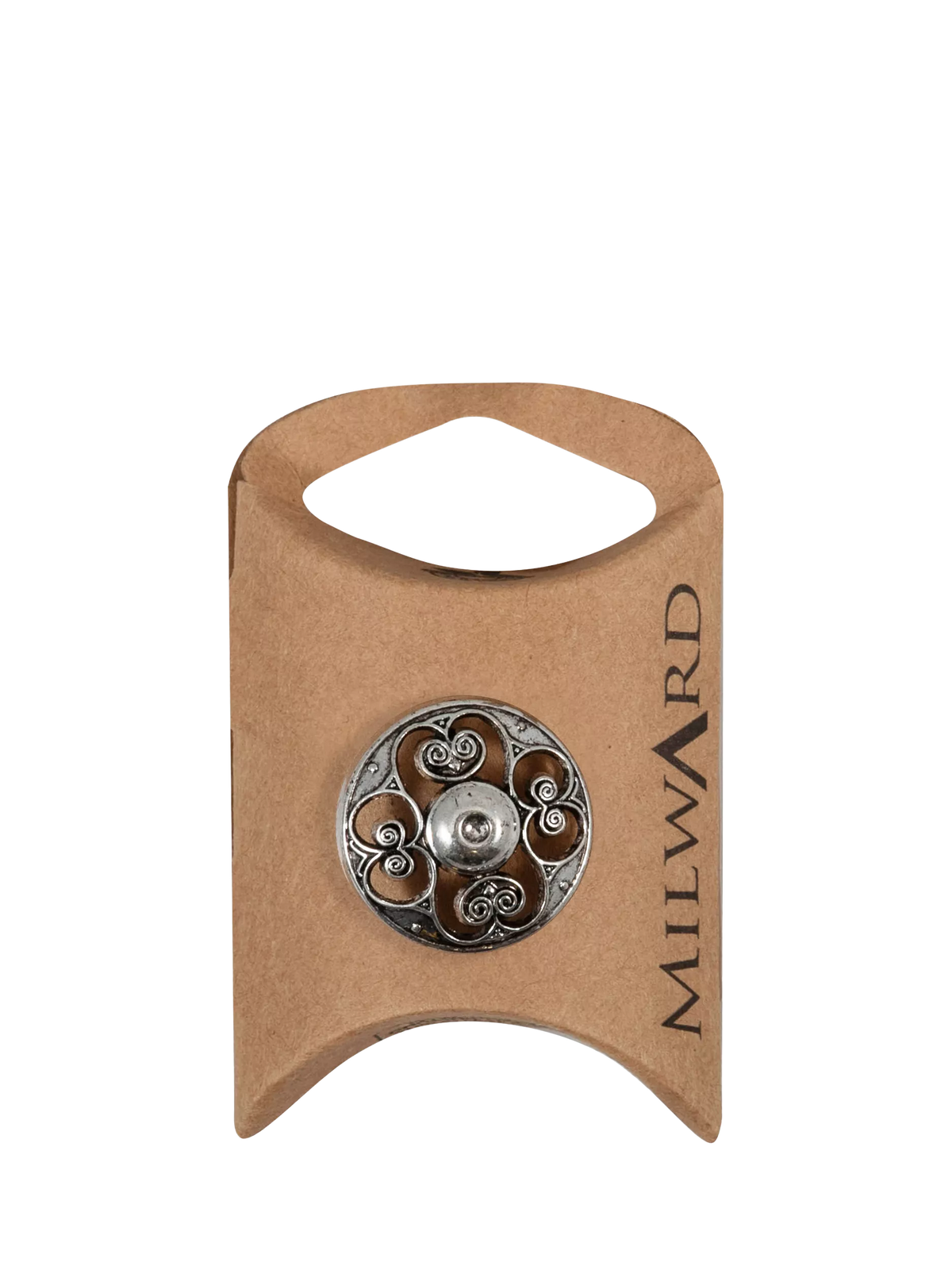 Milward metal shank filigree buttons 23mm pack of 5, UK version
