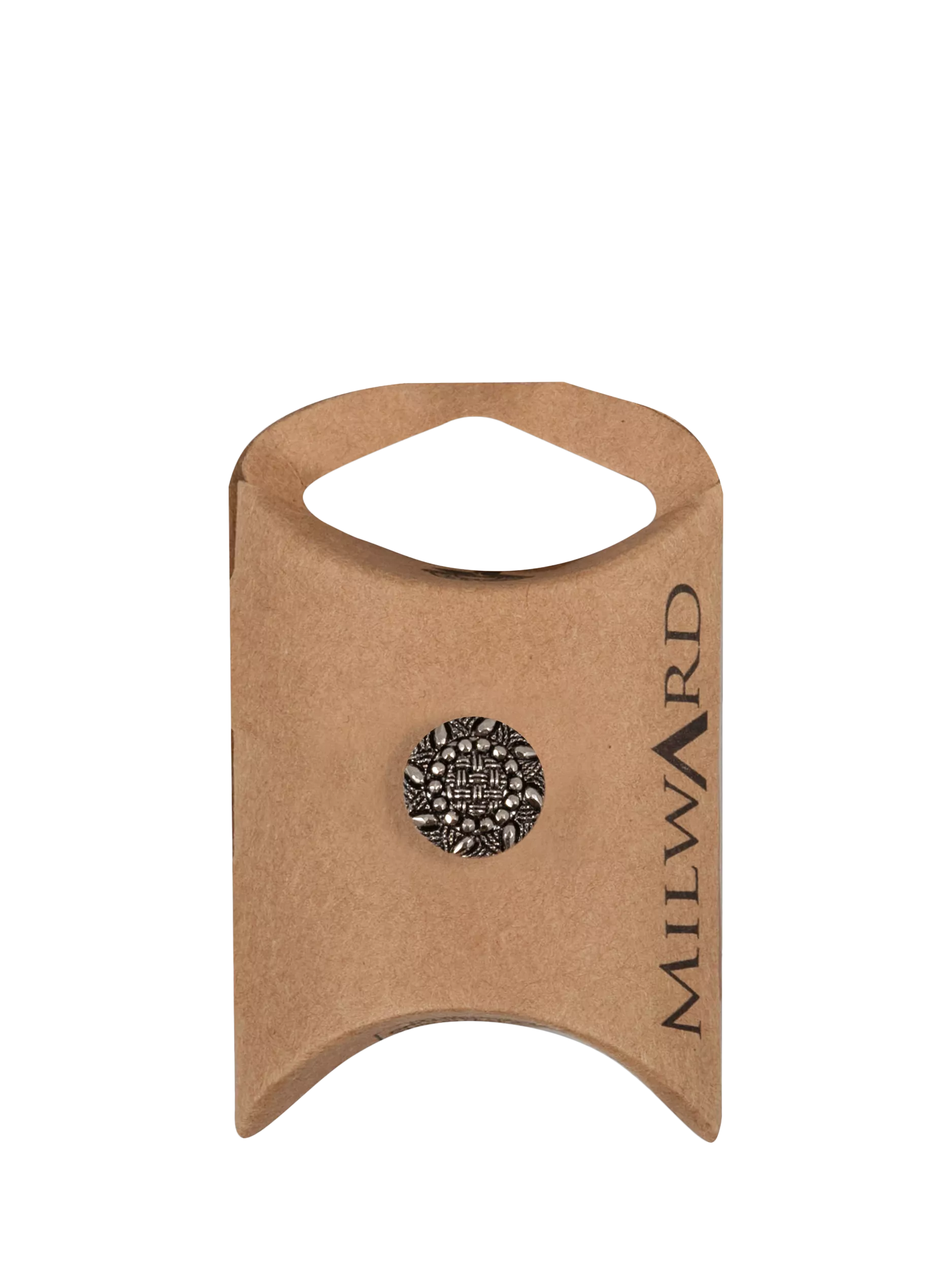 Milward metal shank buttons 12mm pack of 3 - British product