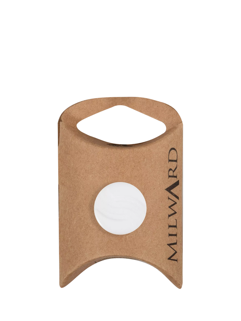 Milward shank buttons white 18mm pack of 6, imported from the UK