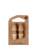 Milward wood duffel toggle buttons 38mm pack of 2, UK version