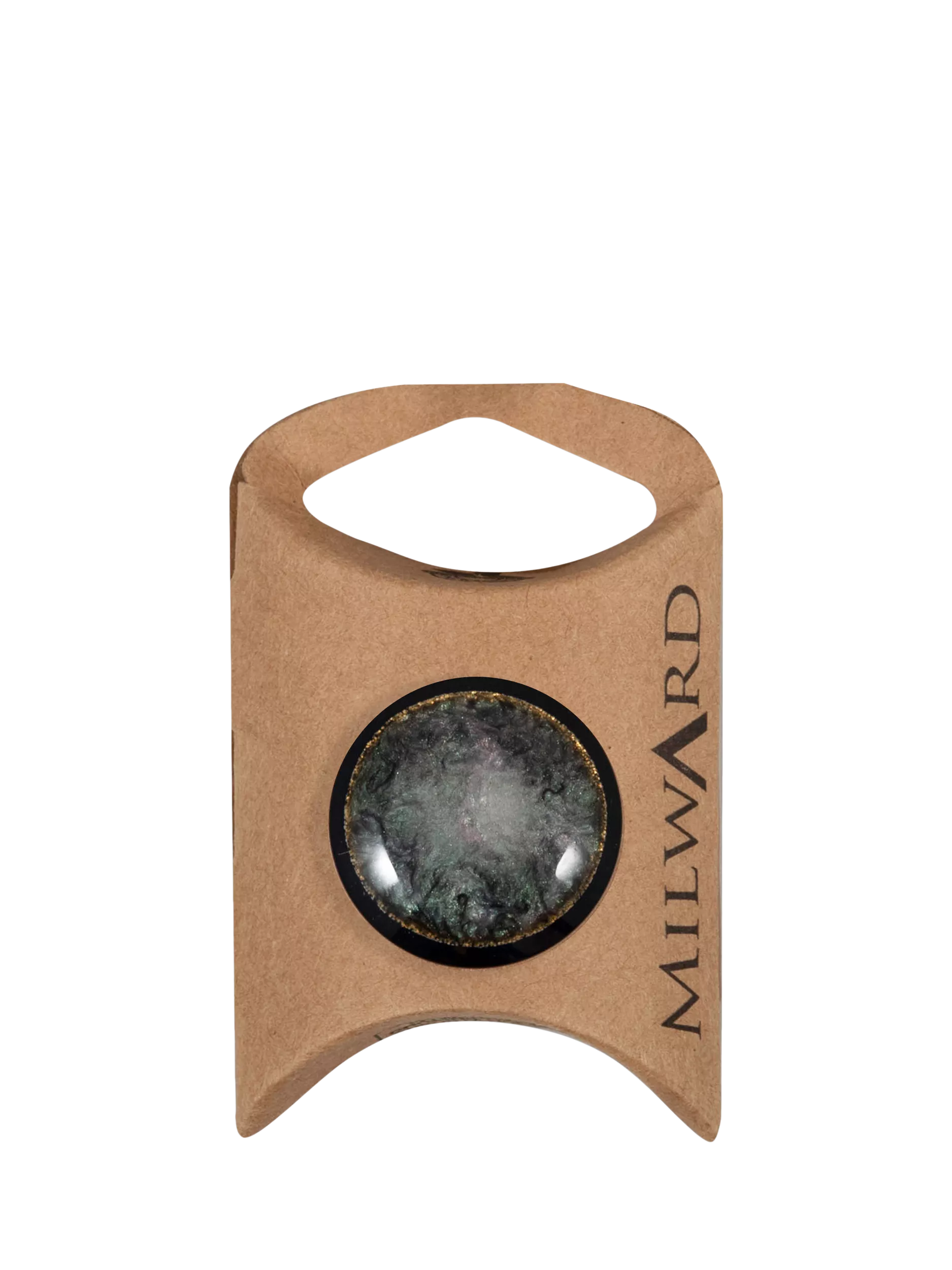 Milward shiny black buttons 25mm pack of 4 - British product