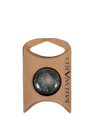 John Lewis Milward Shiny Buttons 25mm Black Pack of 4- Buy online at McGrocer