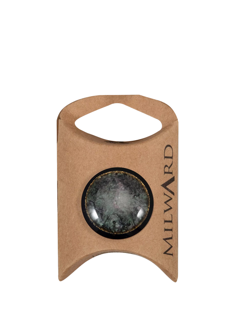 Milward shiny black buttons 25mm pack of 4 - British product