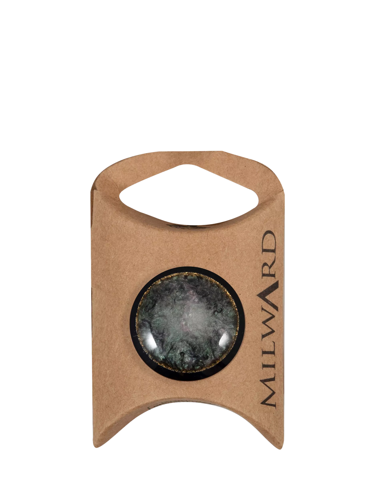 Milward shiny black buttons 25mm pack of 4 - British product