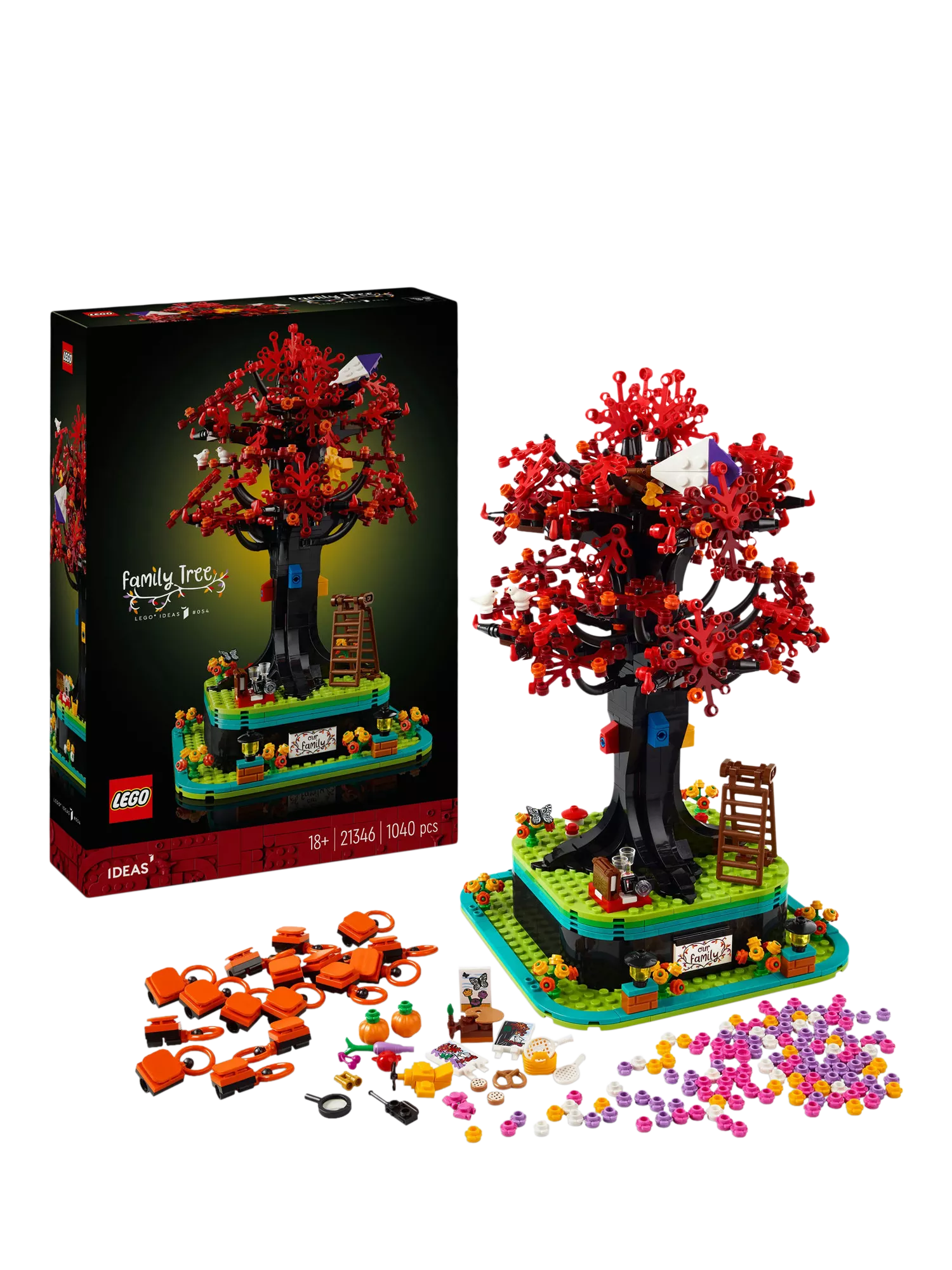 LEGO Ideas family tree keepsake display ornament 1040 pieces - British product