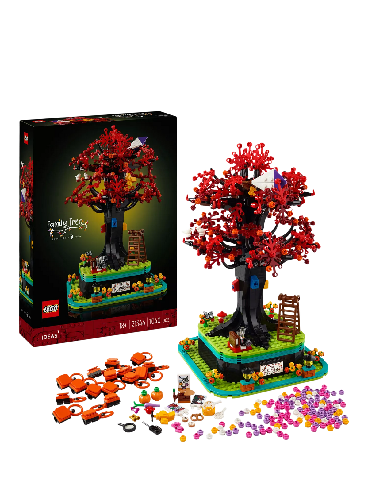 LEGO Ideas family tree keepsake display ornament 1040 pieces - British product