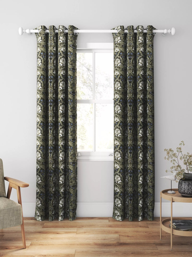 William Morris At Home African Marigold made to measure curtains imported from the UK