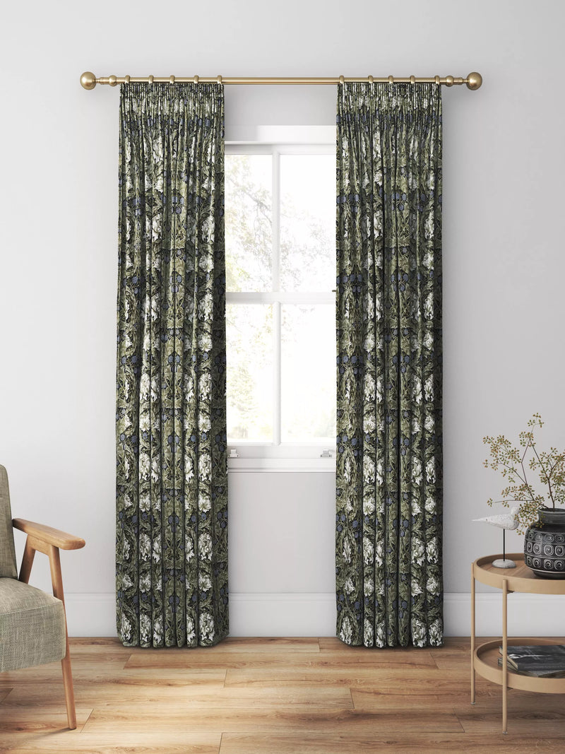William Morris At Home African Marigold made to measure curtains imported from the UK