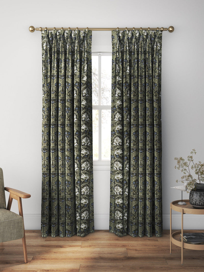 William Morris At Home African Marigold made to measure curtains imported from the UK