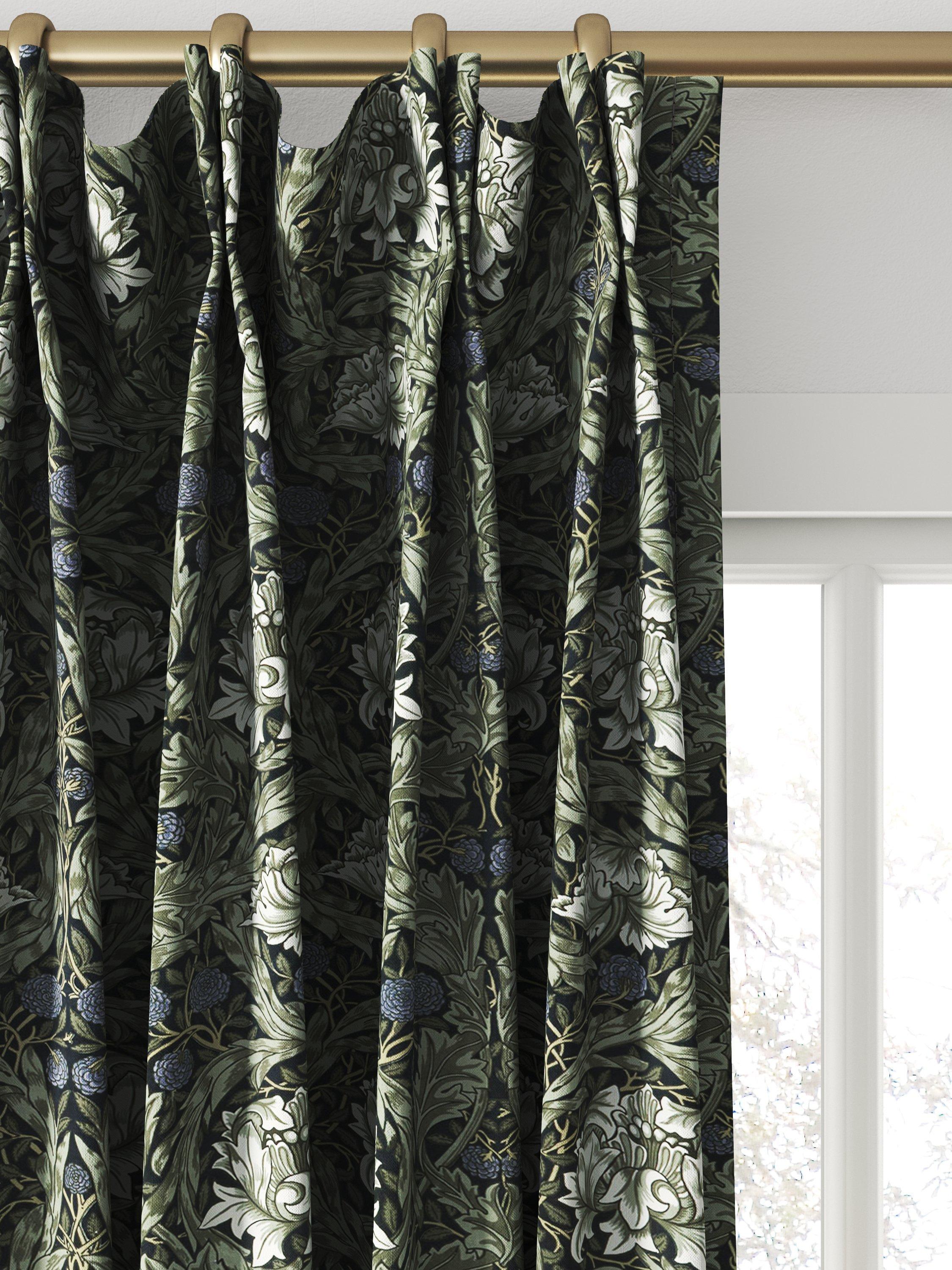 William Morris At Home African Marigold curtains Cornflower, UK version