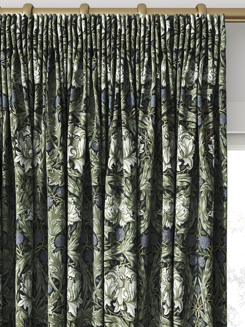 William Morris At Home African Marigold curtains Cornflower, UK version