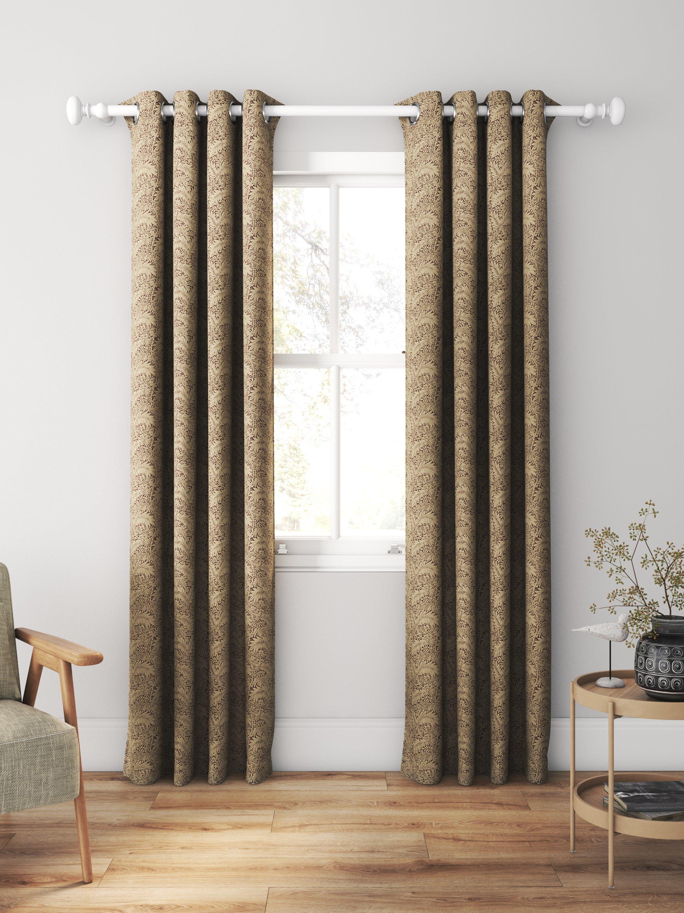 William Morris At Home Larkspur Berry made-to-measure curtain, British brand