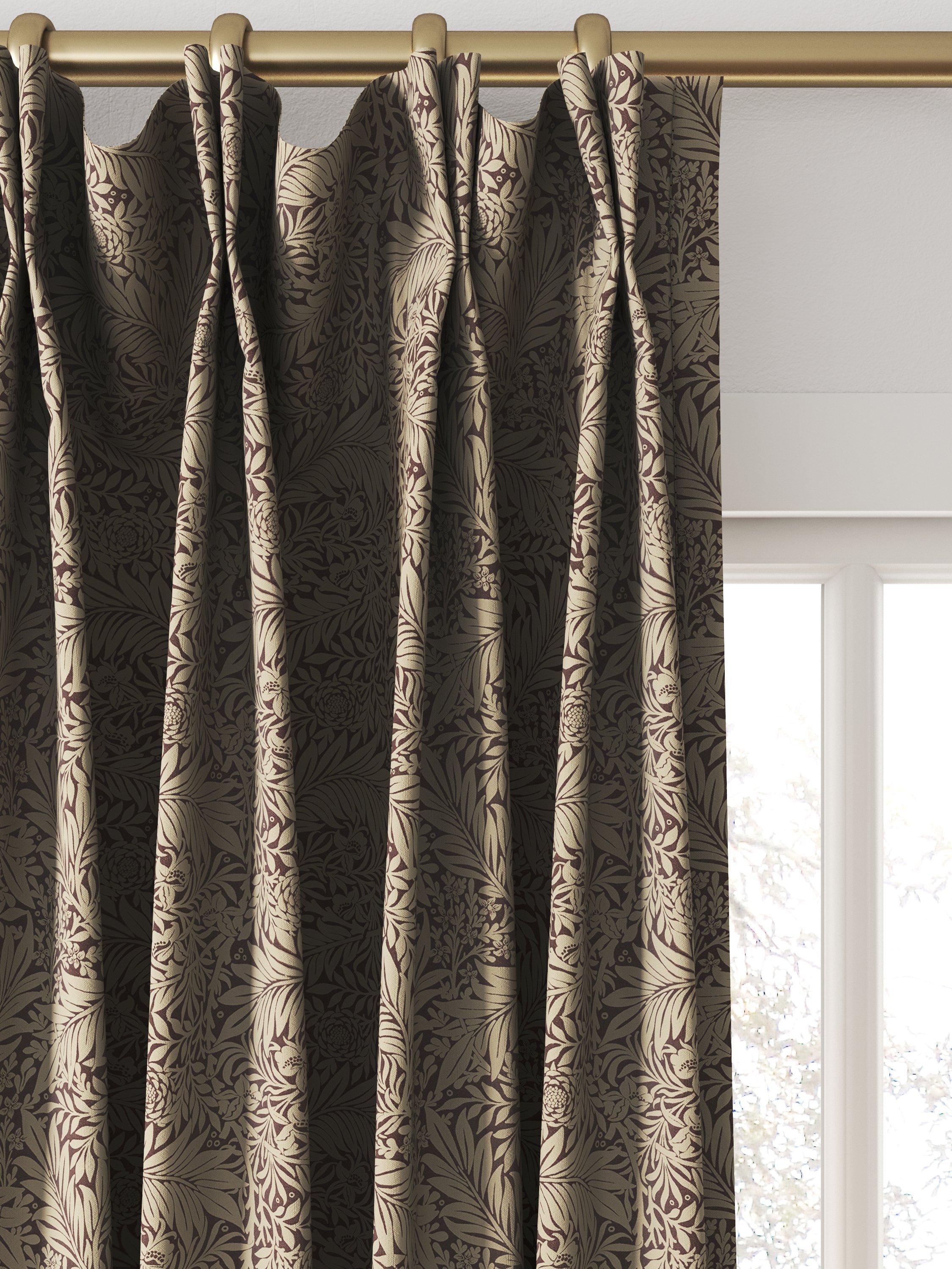 William Morris At Home Larkspur Berry made-to-measure curtain, British brand