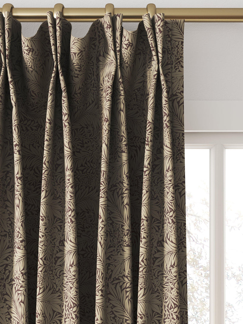 William Morris At Home Larkspur Berry made-to-measure curtain, British brand