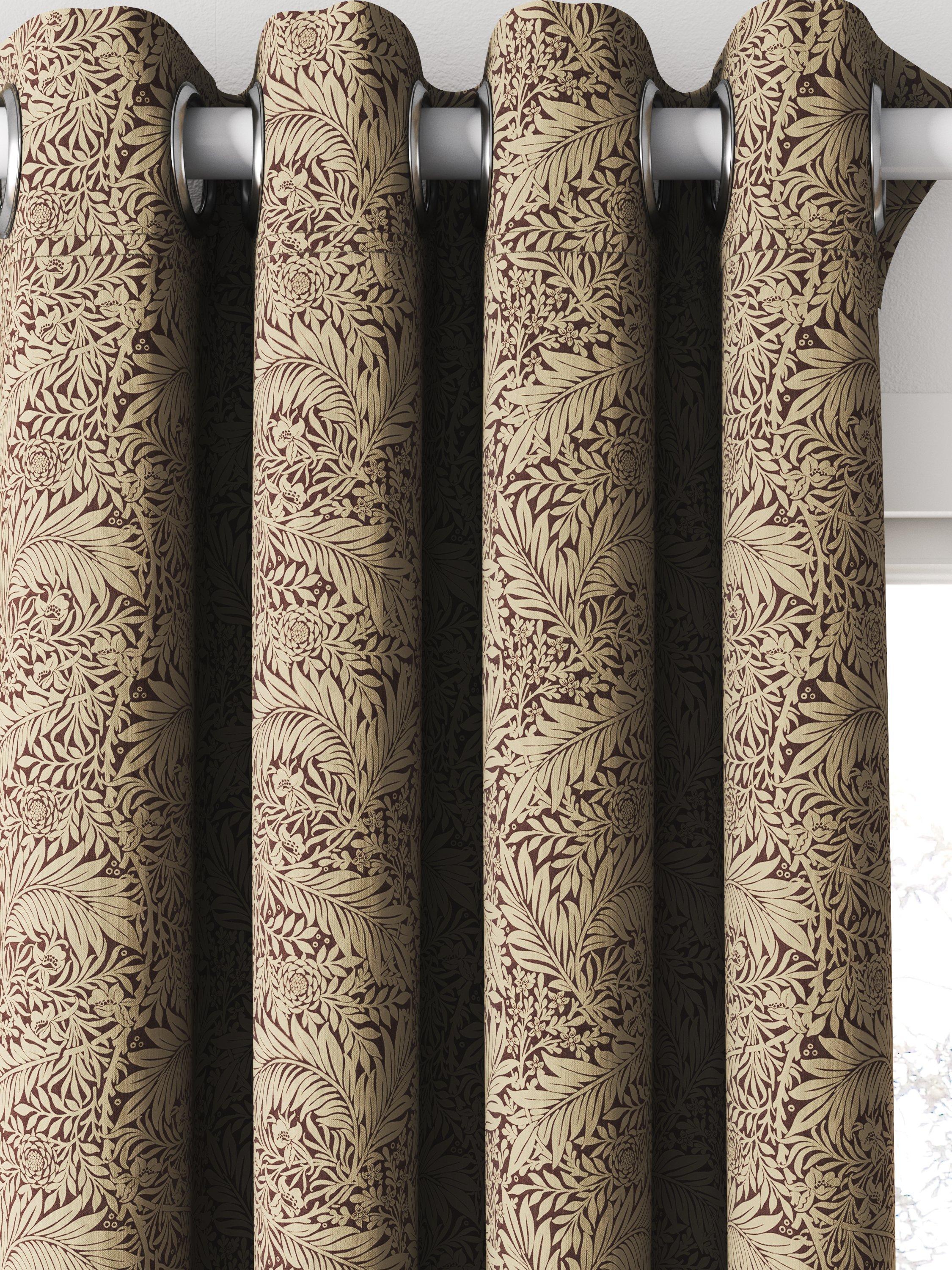 William Morris At Home Larkspur Berry made-to-measure curtain, British brand