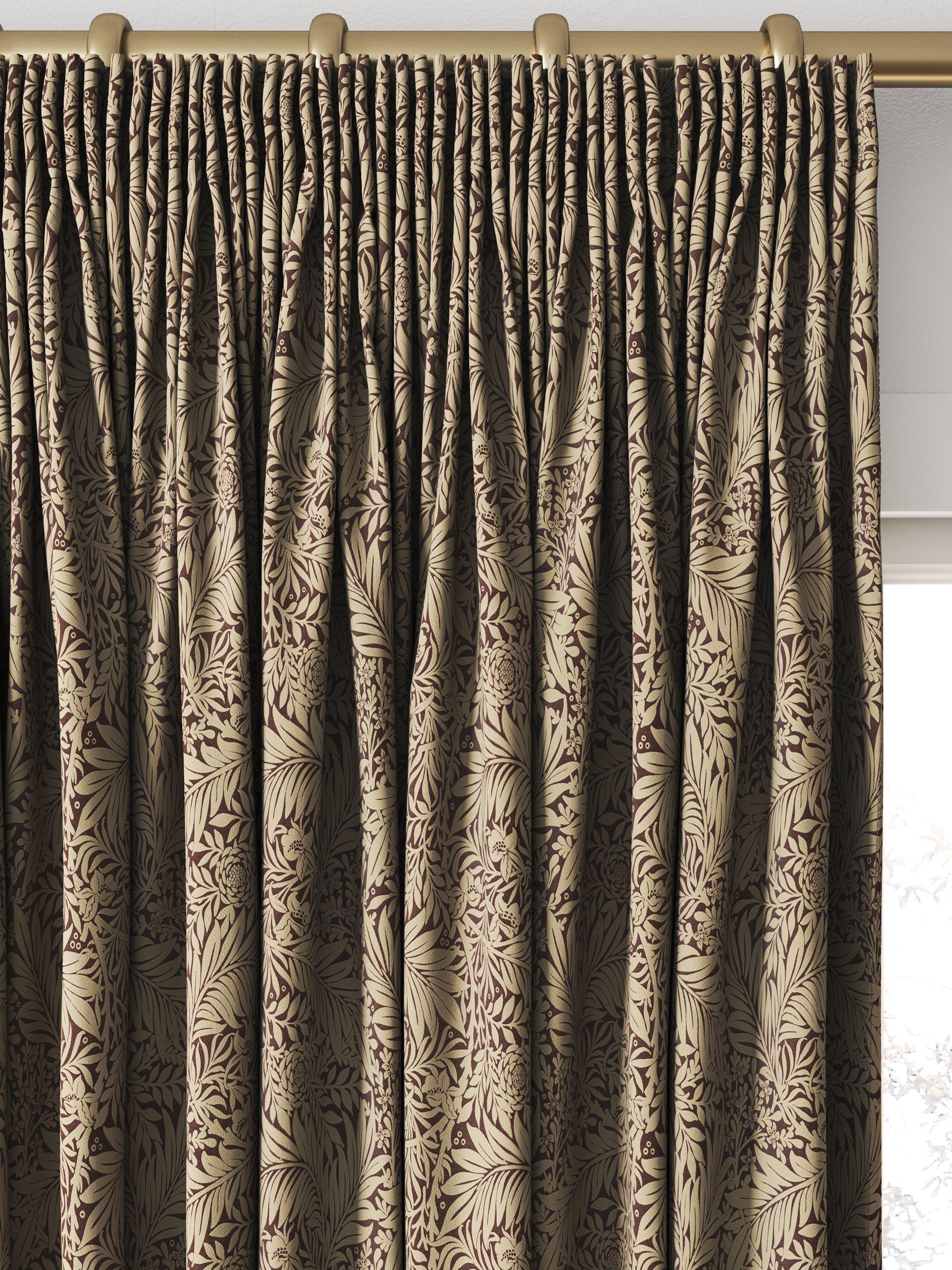 William Morris At Home Larkspur Berry made-to-measure curtain, British brand