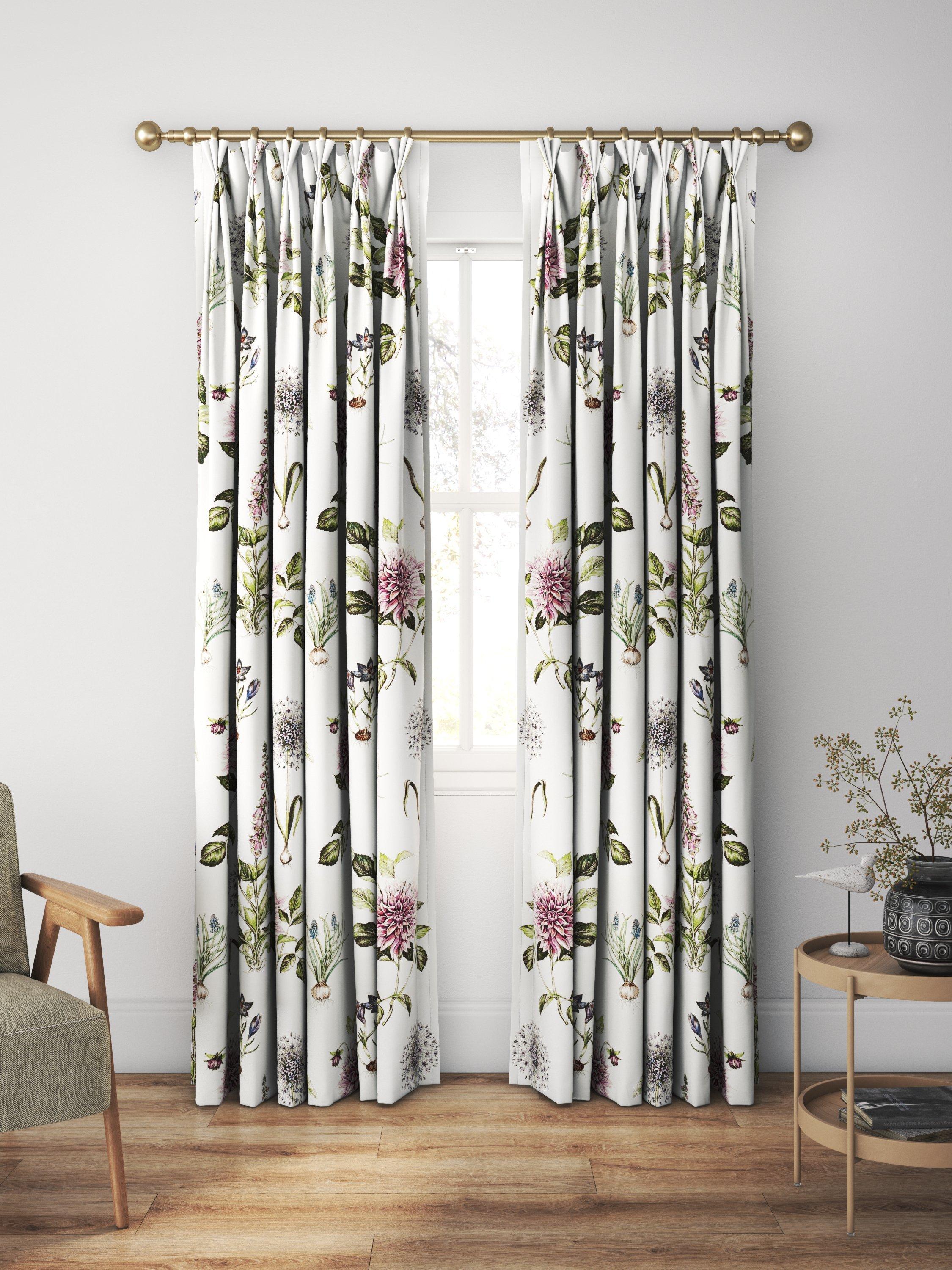 Clarke & Clarke Roseraie Summer made to measure curtains - British product