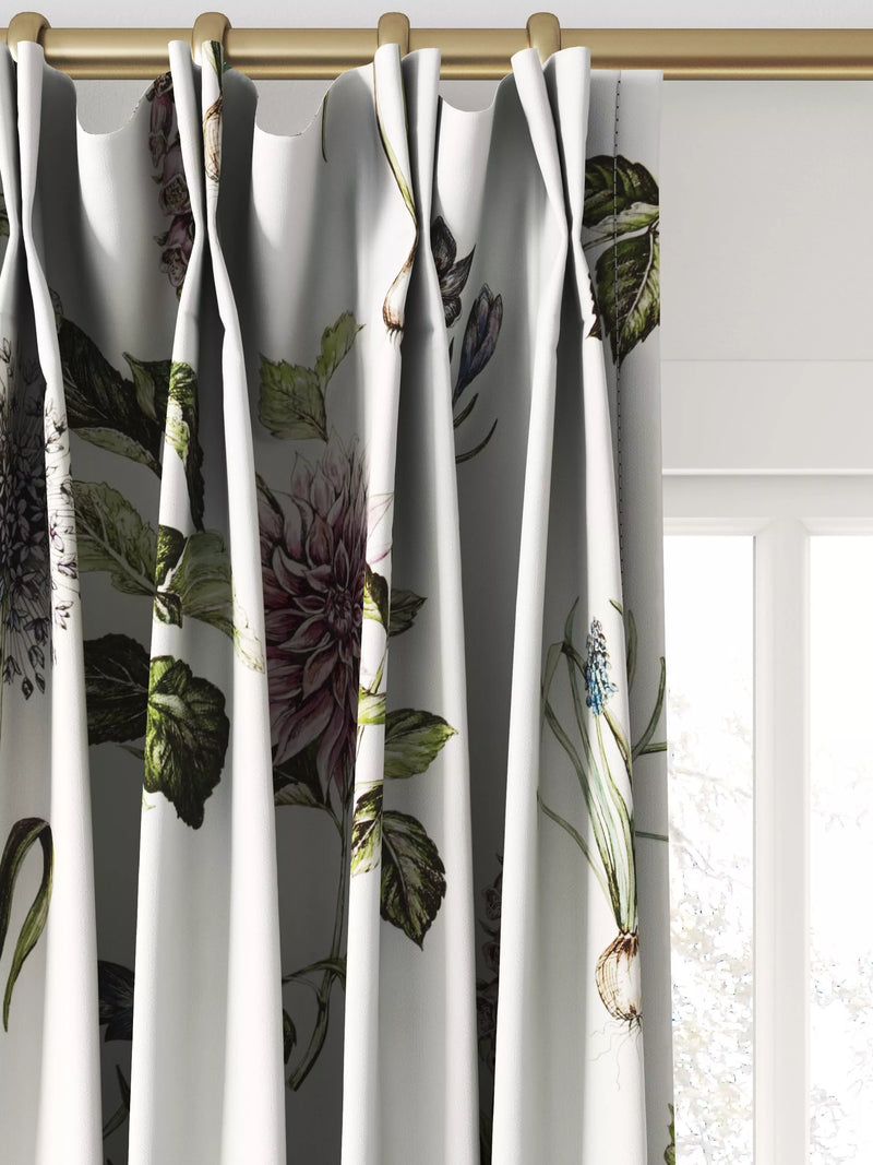 Clarke & Clarke Roseraie Summer made to measure curtains - British product
