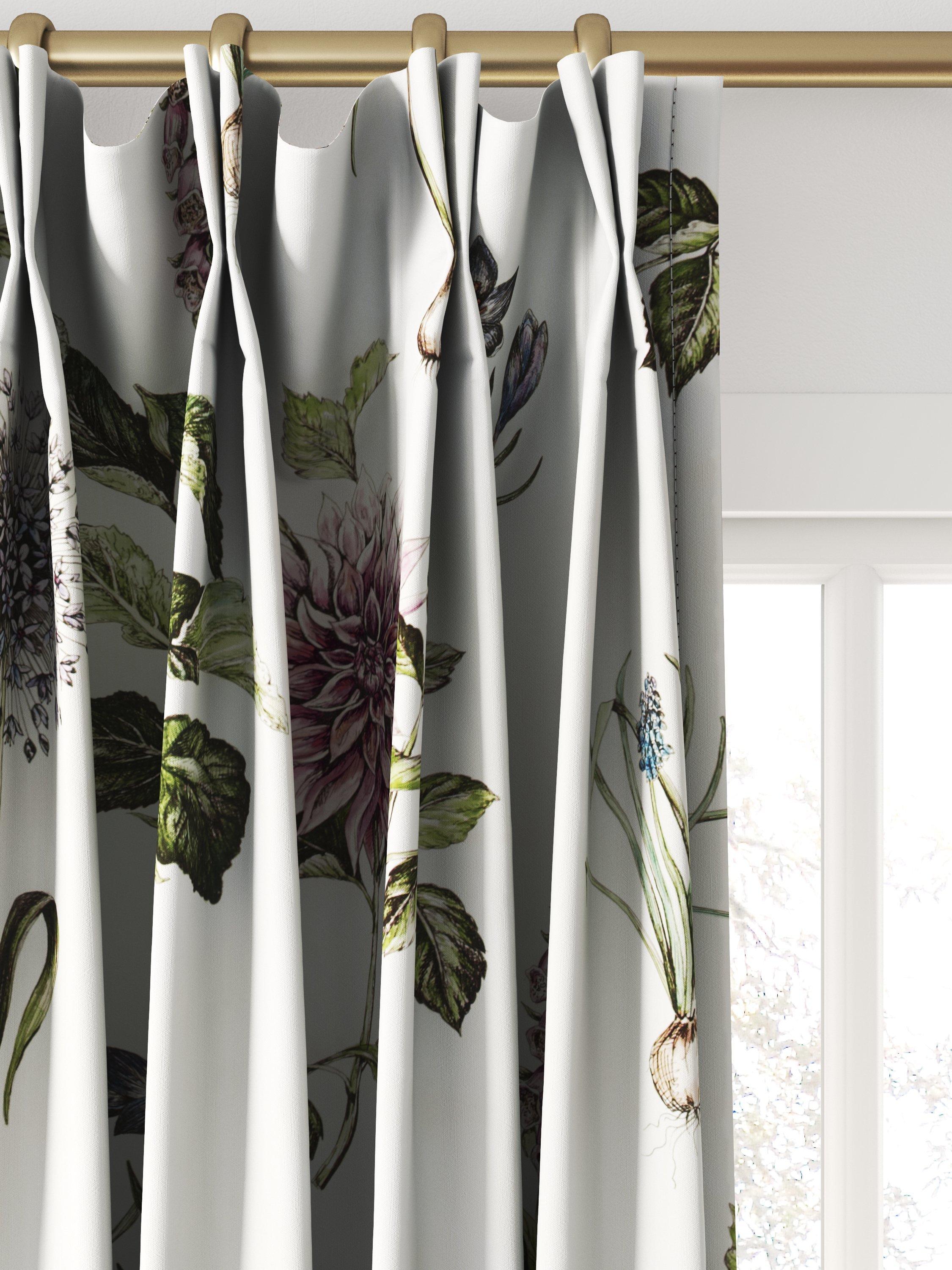Clarke & Clarke Roseraie Summer made to measure curtains - British product