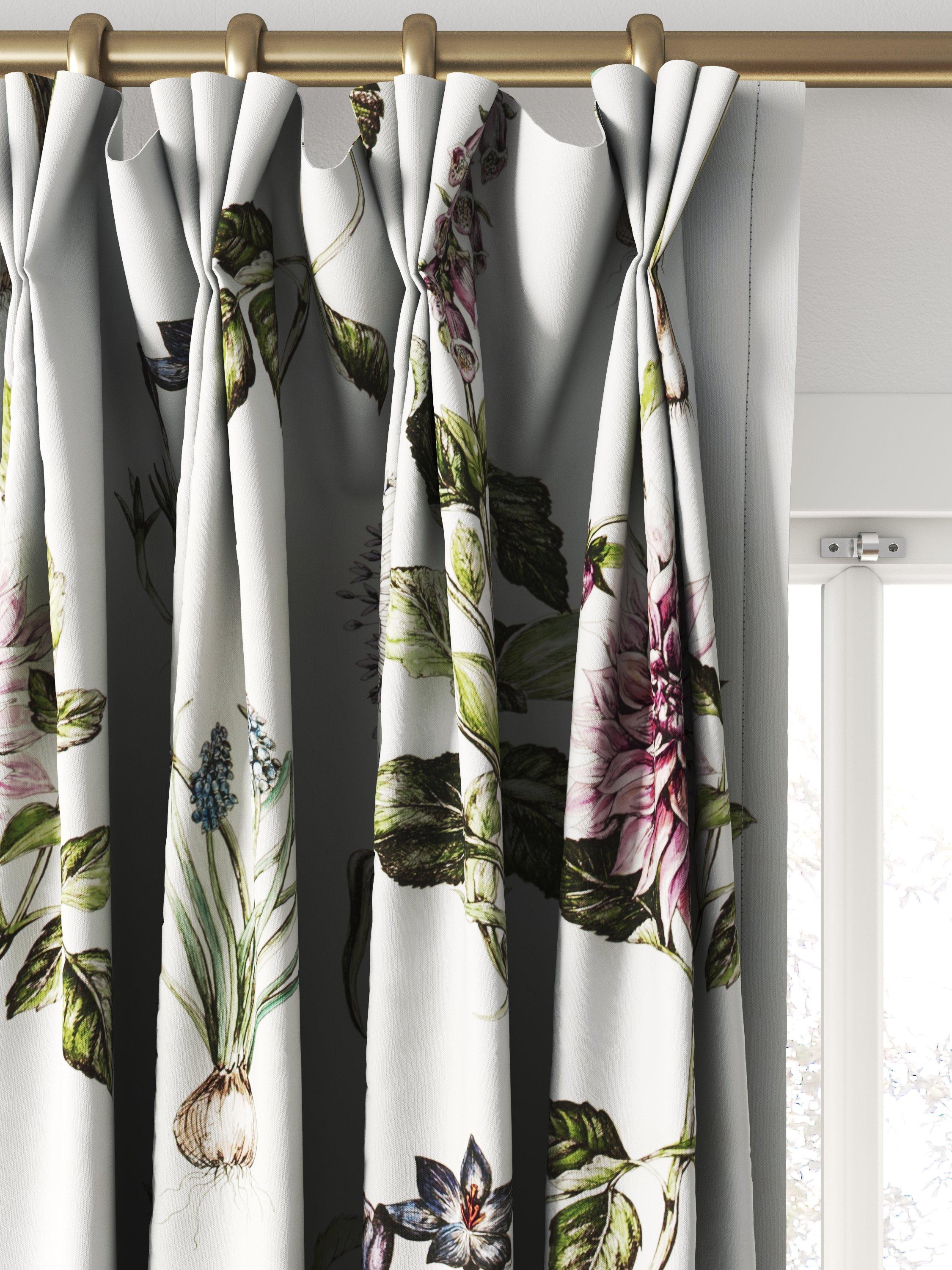 Clarke & Clarke Roseraie Summer made to measure curtains - British product