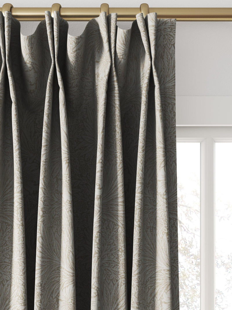 William Morris At Home Marigold woven curtains in Nettle, UK version