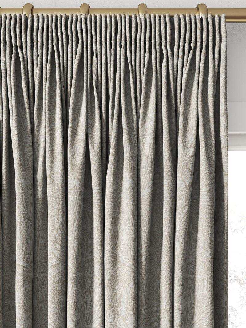 William Morris At Home Marigold woven curtains in Nettle, UK version