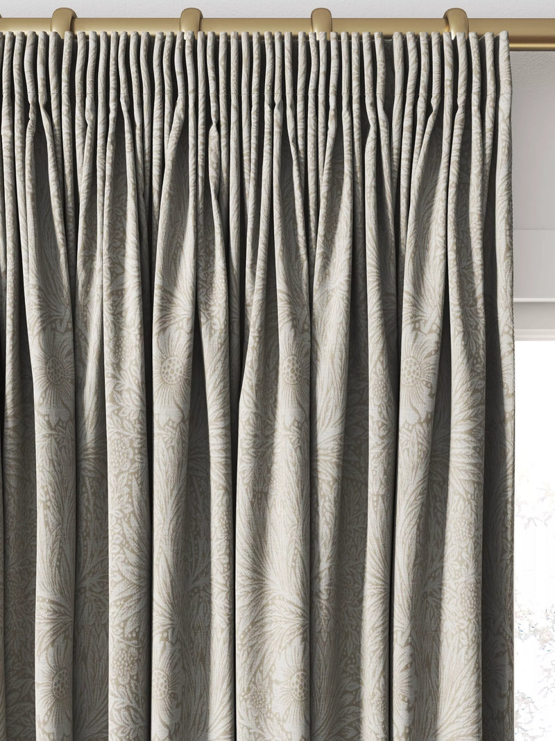William Morris At Home Marigold woven curtains in Nettle, UK version