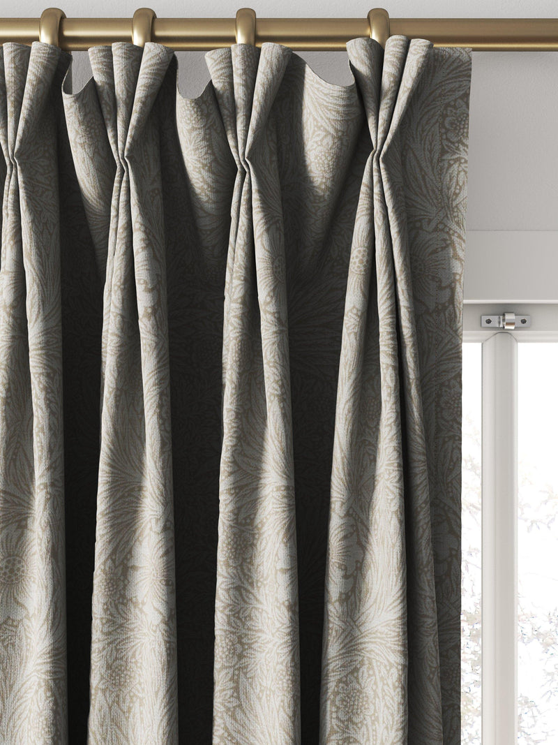 William Morris At Home Marigold woven curtains in Nettle, UK version