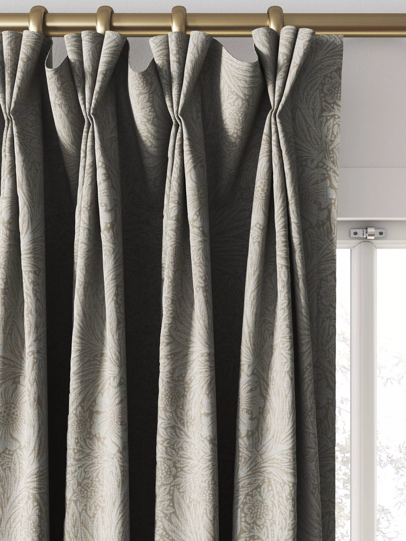 William Morris At Home Marigold woven curtains in Nettle, UK version