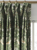 William Morris Strawberry Thief Nettle made to measure curtains - British product