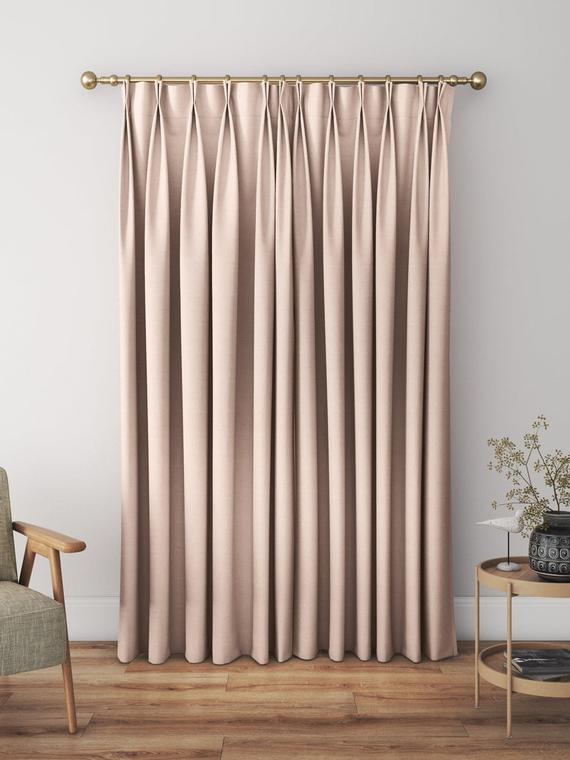 Clarke & Clarke Paradiso made to measure curtains heather - British product