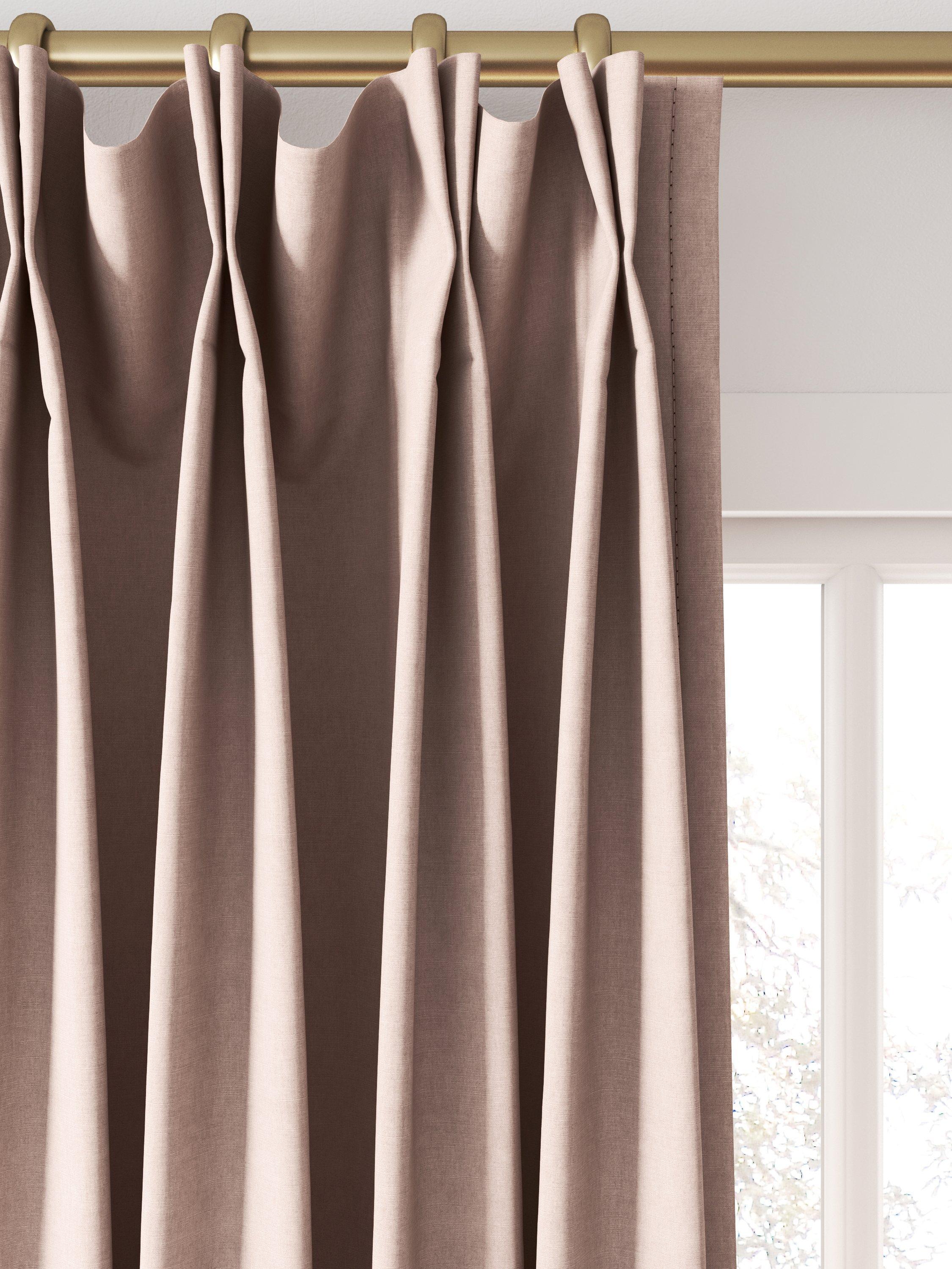 Clarke & Clarke Paradiso made to measure curtains heather - British product