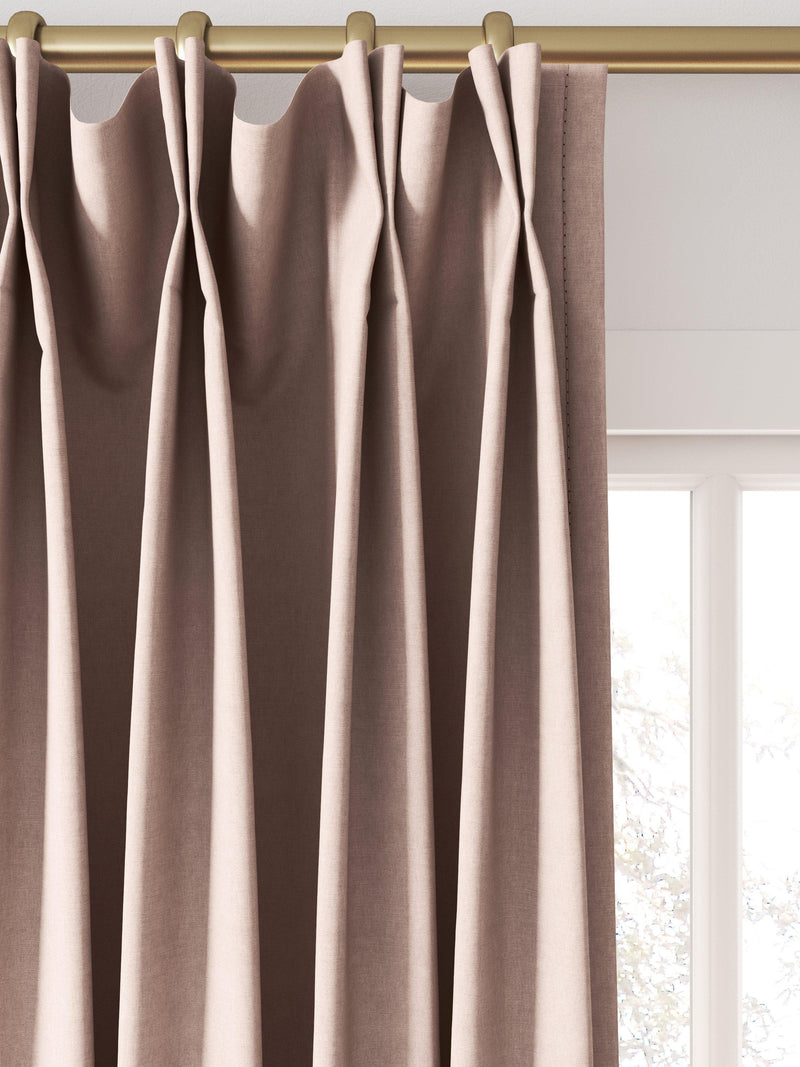 Clarke & Clarke Paradiso made to measure curtains heather - British product