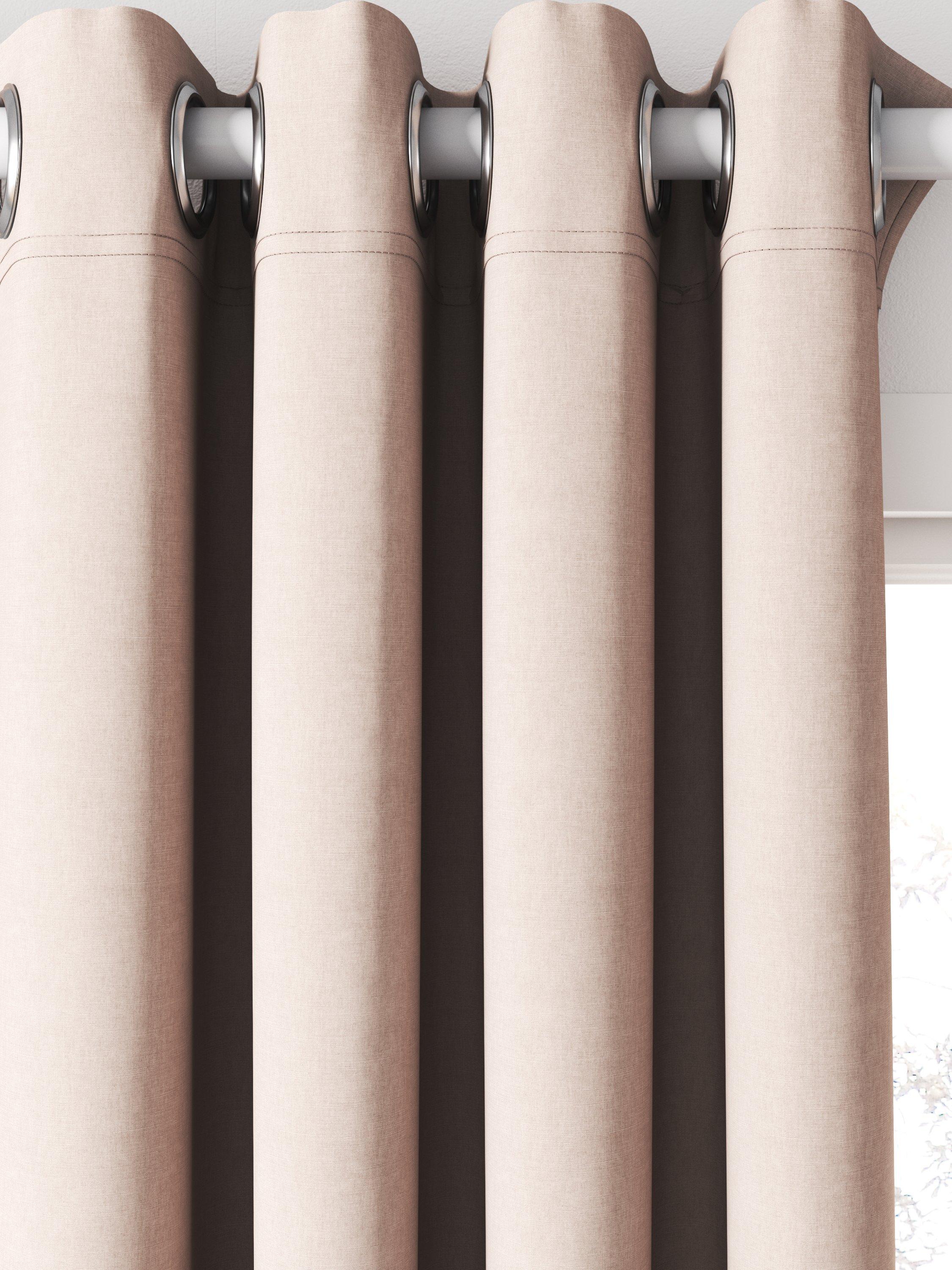 Clarke & Clarke Paradiso made to measure curtains heather - British product