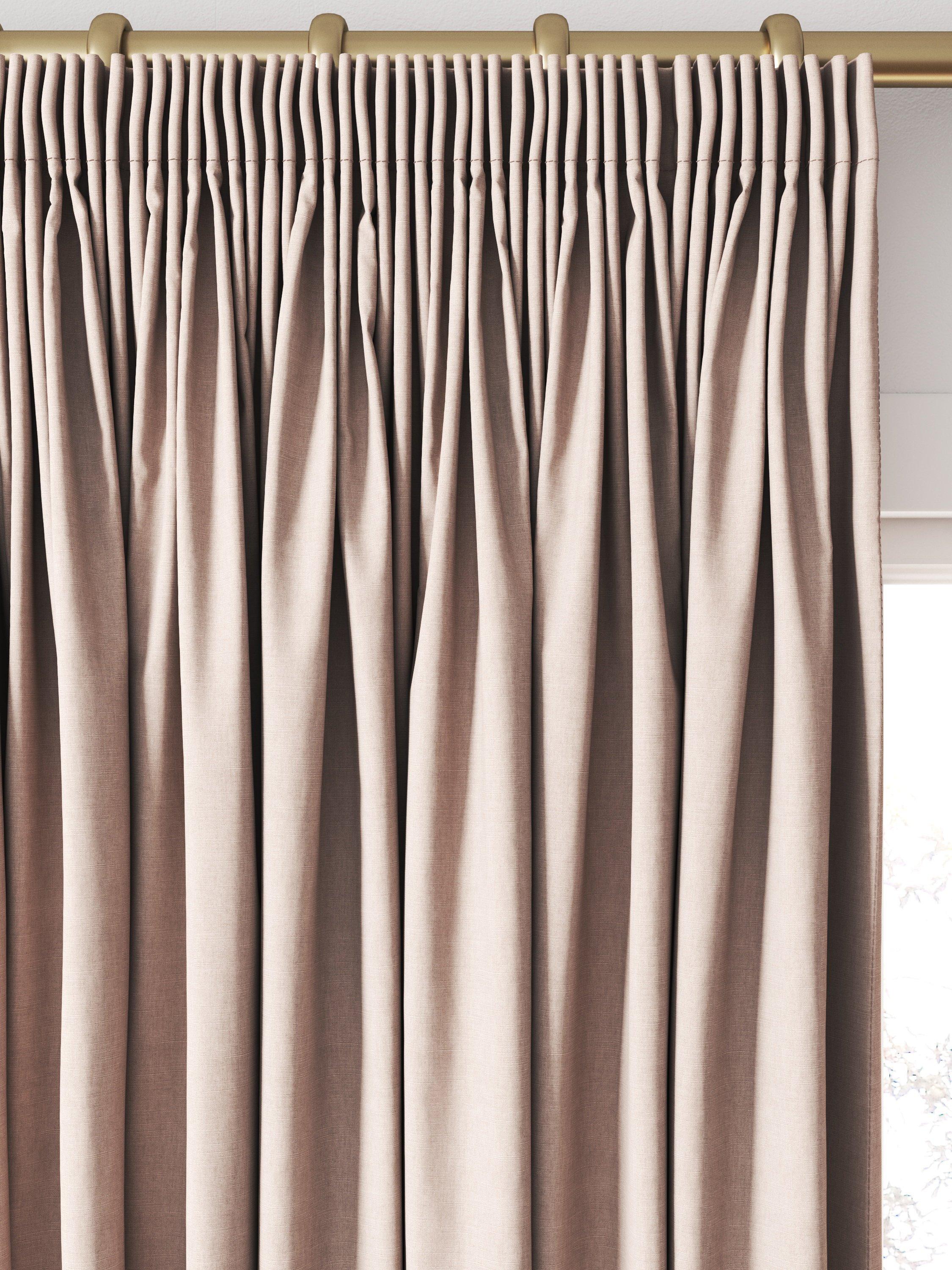 Clarke & Clarke Paradiso made to measure curtains heather - British product