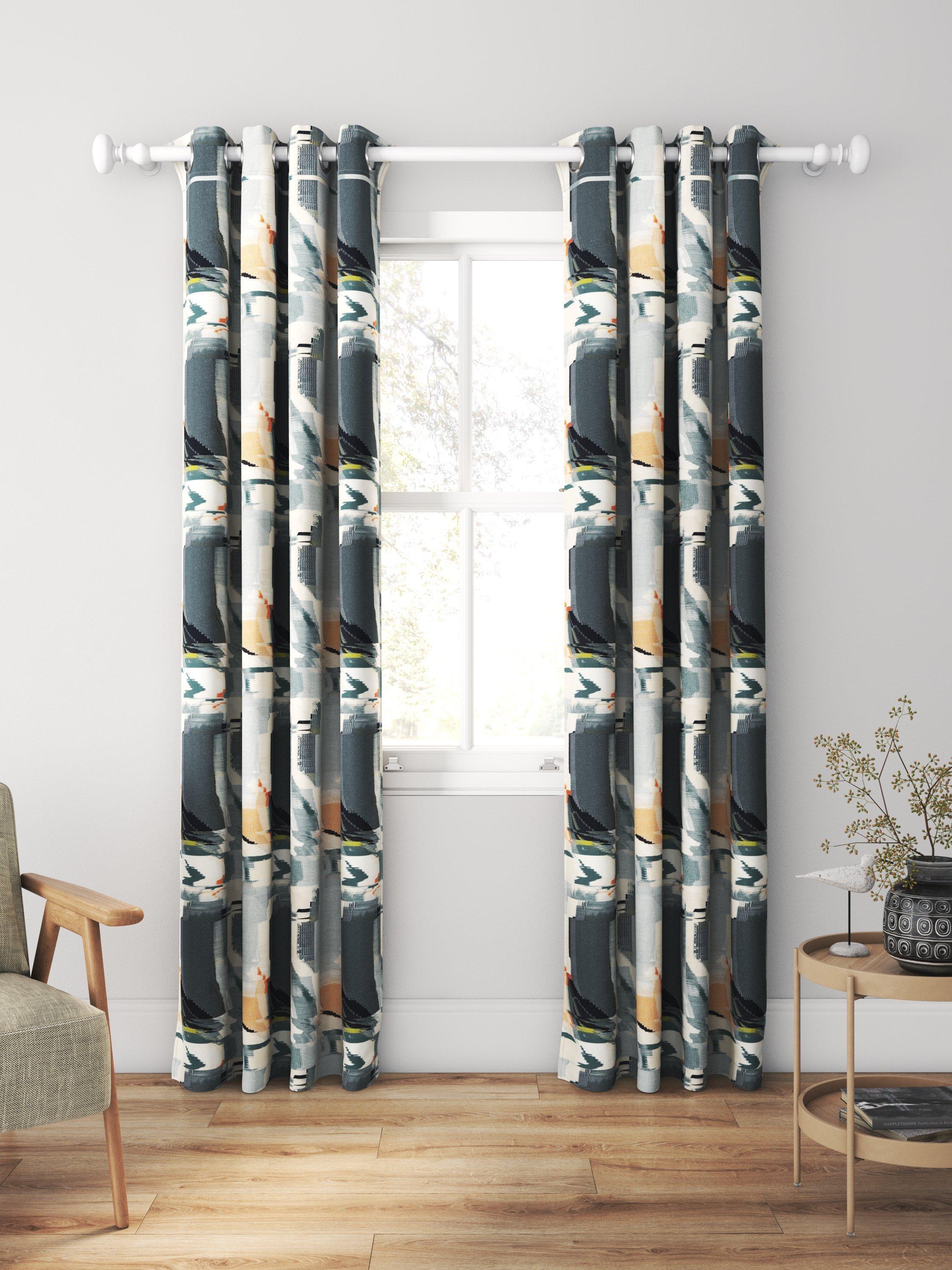 Harlequin Perspective made to measure curtain Slate/Sedona - British brand