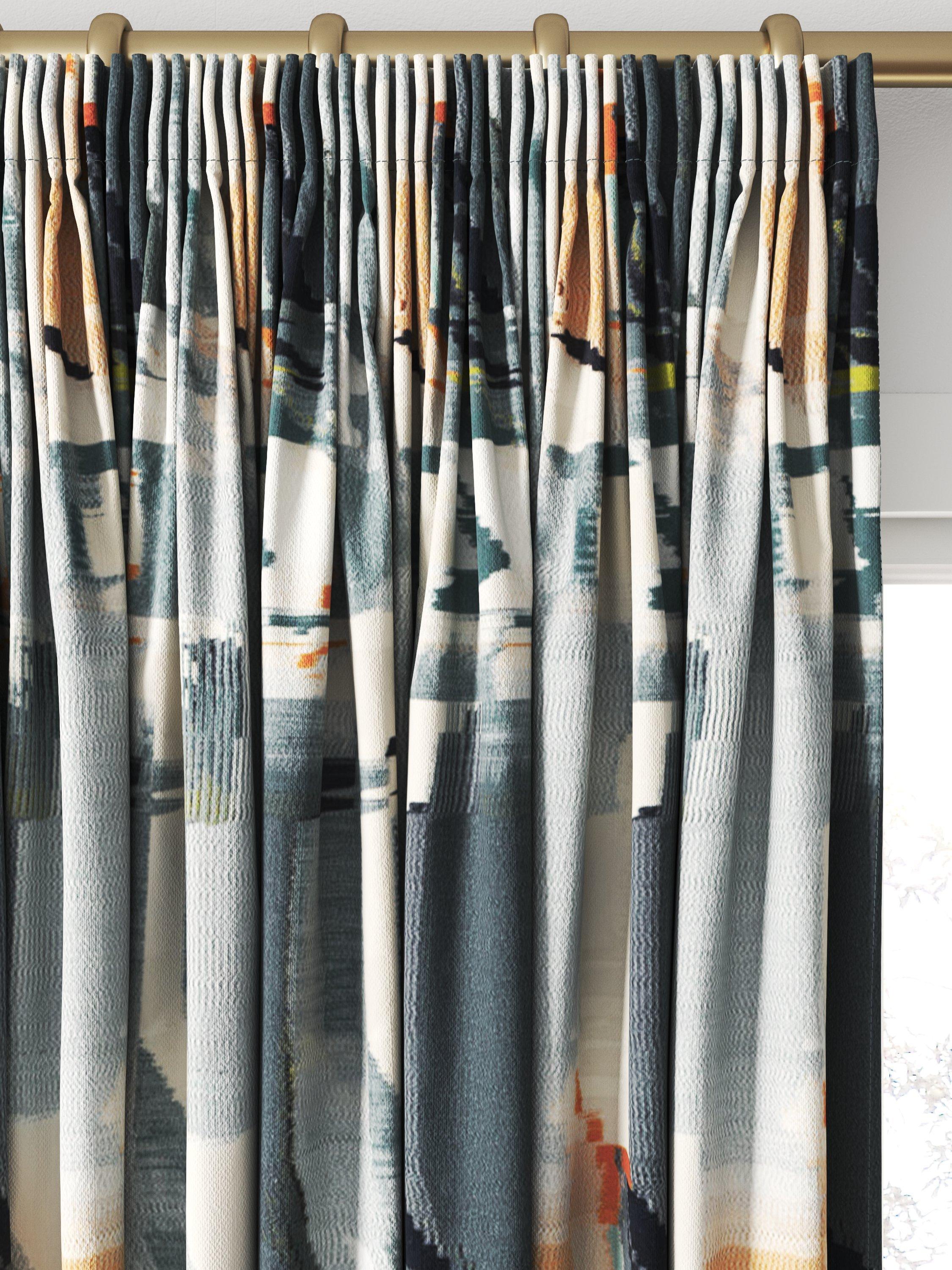 Harlequin Perspective made to measure curtain Slate/Sedona - British brand
