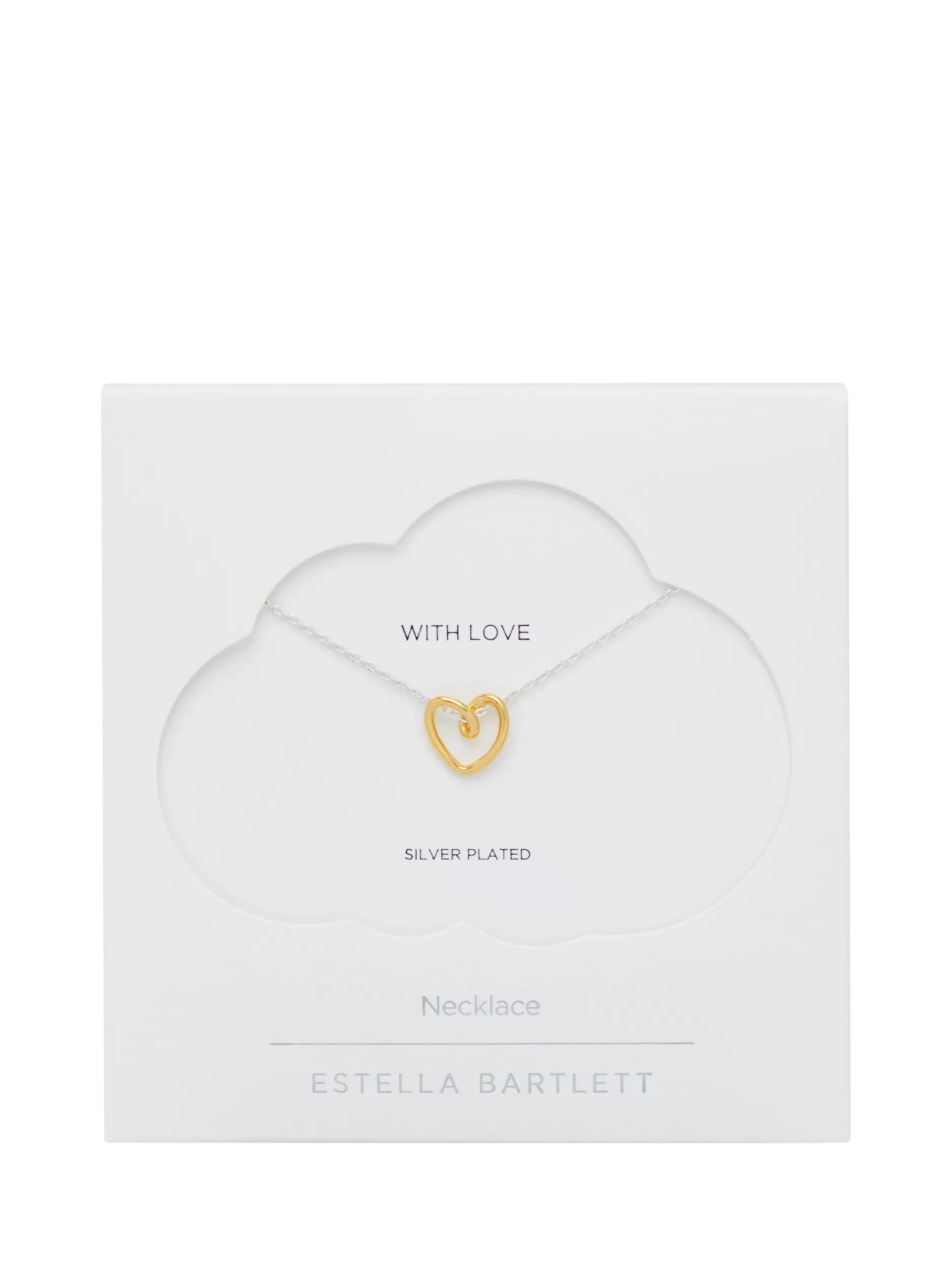 Estella Bartlett With Love heart pendant necklace - British product