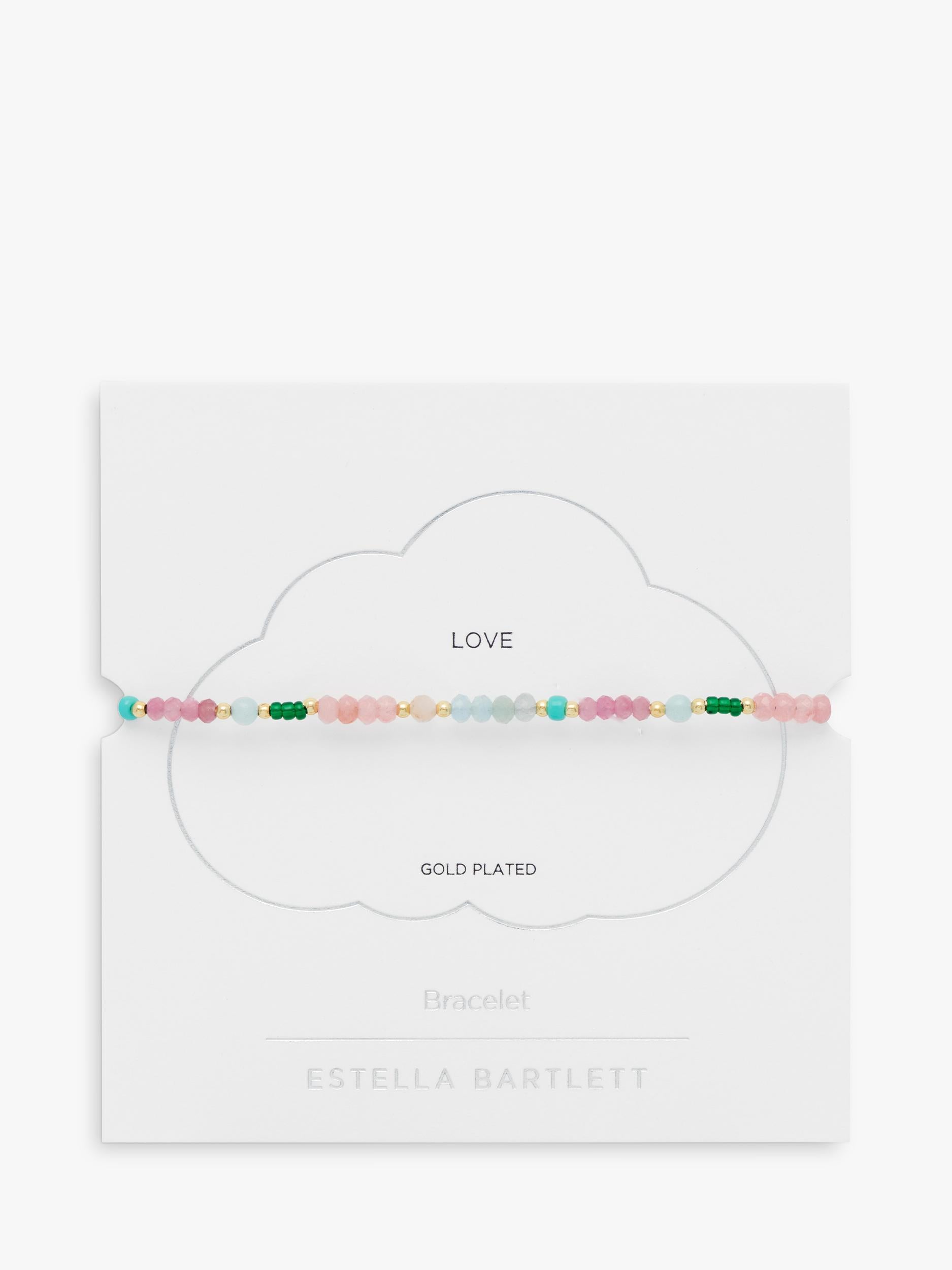 Estella Bartlett Love Mixed Bead Multi Bracelet - British product
