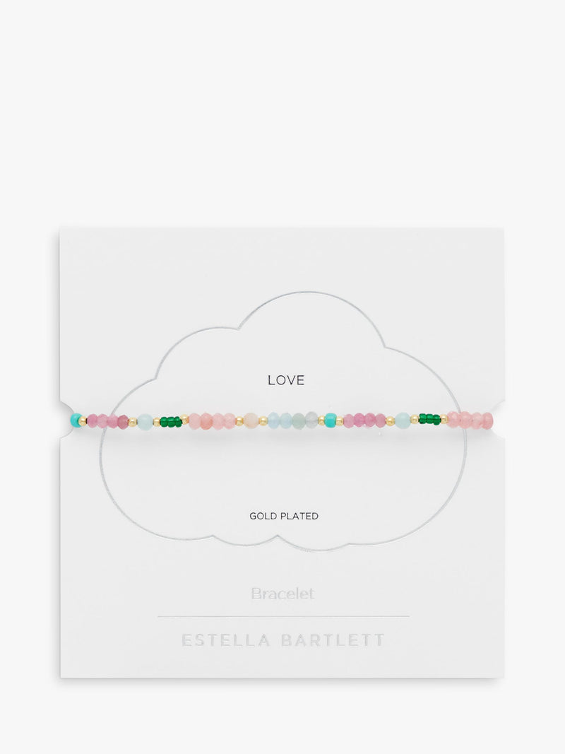 Estella Bartlett Love Mixed Bead Multi Bracelet - British product