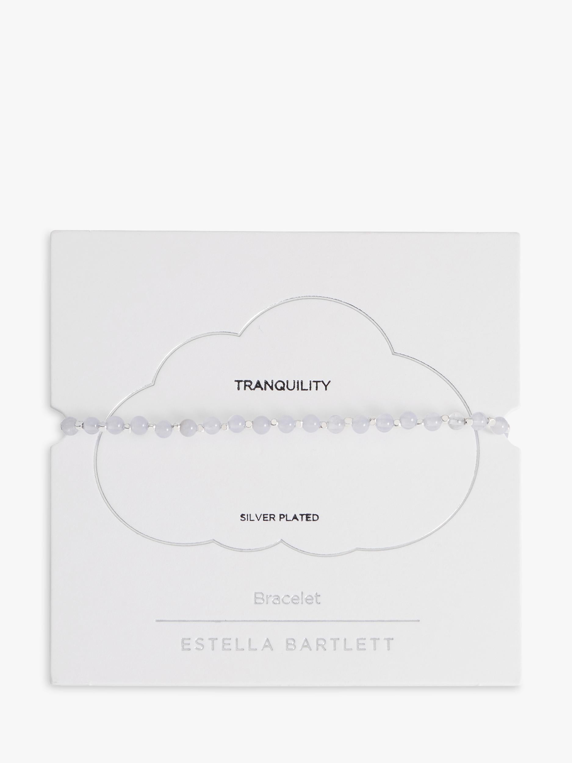 Estella Bartlett blue lace agate beaded bracelet - British product