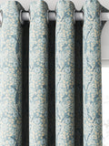 Morris & Co. Sweet Briar curtain in mineral linen, UK version